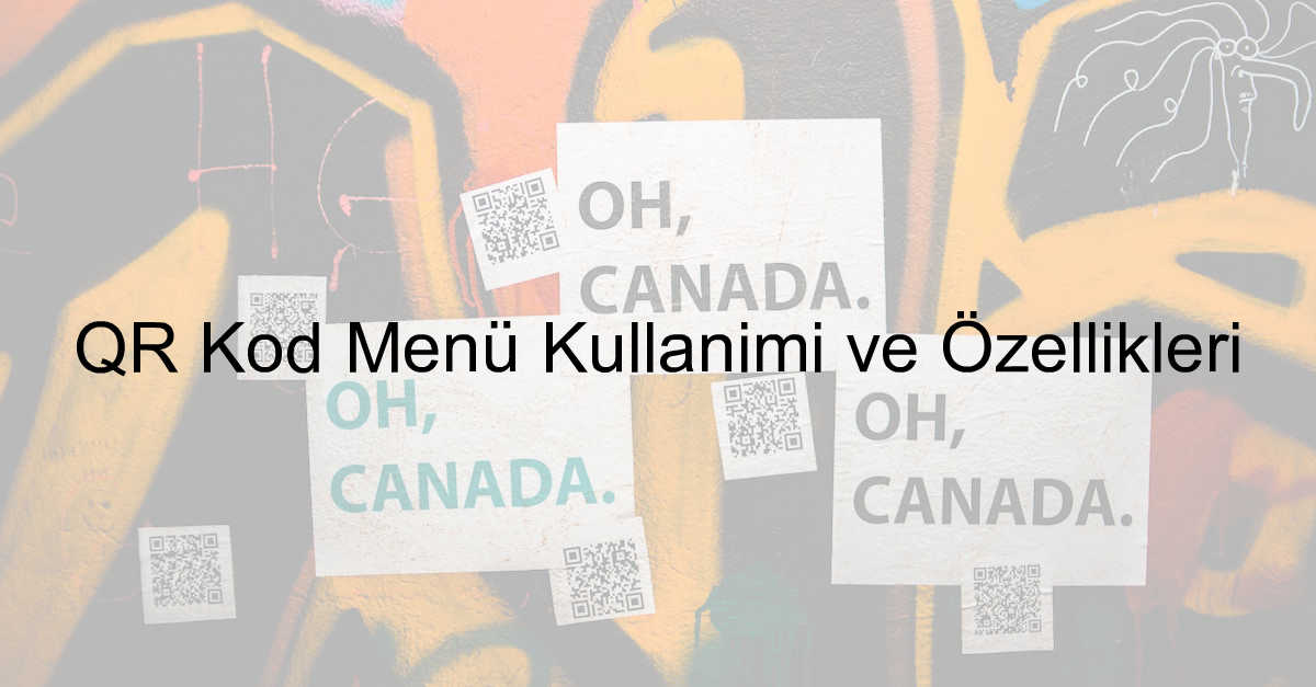 qr kod menü nedir